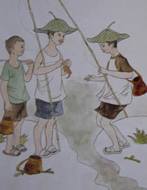 中央美术学院2010年中国画优秀试卷23（命题创作）