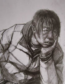 中央美术学院2010年中国画优秀试卷5（素描）