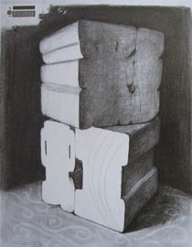 中央美术学院2010年艺术设计优秀试卷2（素描）