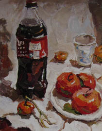 2010-2011年天津美术学院色彩优秀试卷47（绘画、雕塑）