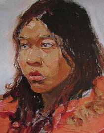 2010-2011年天津美术学院色彩优秀试卷77（绘画、雕塑）