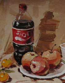 2010-2011年天津美术学院色彩优秀试卷48（绘画、雕塑）
