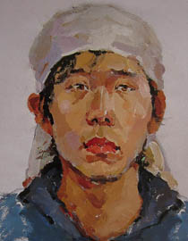 2010-2011年天津美术学院色彩优秀试卷88（绘画、雕塑）