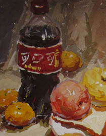 2010-2011年天津美术学院色彩优秀试卷51（绘画、雕塑）