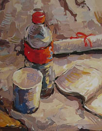 2010-2011年天津美术学院色彩优秀试卷7（绘画、雕塑）