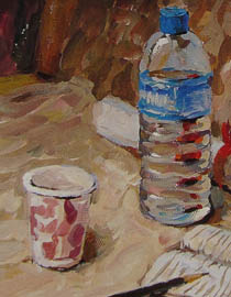 2010-2011年天津美术学院色彩优秀试卷14（绘画、雕塑）