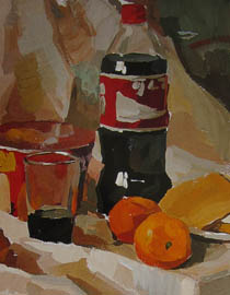 2010-2011年天津美术学院色彩优秀试卷30（绘画、雕塑）