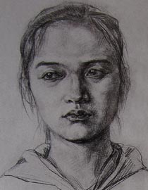 2010-2011年天津美术学院素描优秀试卷27（绘画、雕塑）