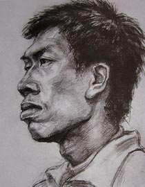 2010-2011年天津美术学院素描优秀试卷30（绘画、雕塑）