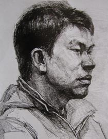 2010-2011年天津美术学院素描优秀试卷33（绘画、雕塑）