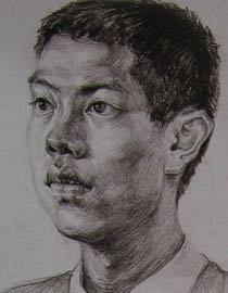 2010-2011年天津美术学院素描优秀试卷34（绘画、雕塑）