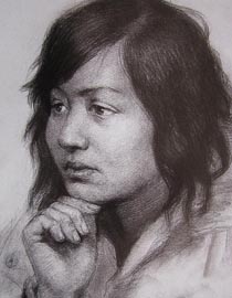 2010-2011年天津美术学院素描优秀试卷36（绘画、雕塑）
