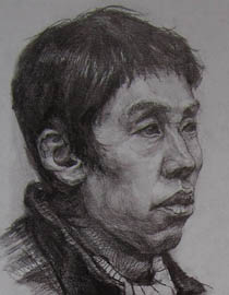 2010-2011年天津美术学院素描优秀试卷37（绘画、雕塑）