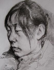 2010-2011年天津美术学院素描优秀试卷40（绘画、雕塑）