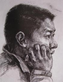 2010-2011年天津美术学院素描优秀试卷41（绘画、雕塑）