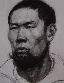 2010-2011年天津美术学院素描优秀试卷43（绘画、雕塑）