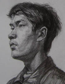 2010-2011年天津美术学院素描优秀试卷48（绘画、雕塑）