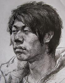 2010-2011年天津美术学院素描优秀试卷84（艺术设计、工业设计、动画）
