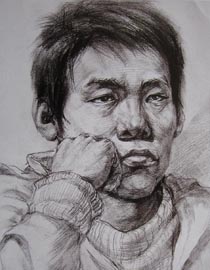 2010-2011年天津美术学院素描优秀试卷116（艺术设计、工业设计、动画）