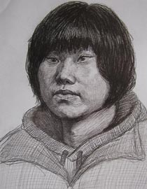 2010-2011年天津美术学院素描优秀试卷125（艺术设计、工业设计、动画）