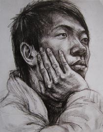 2010-2011年天津美术学院素描优秀试卷131（艺术设计、工业设计、动画）