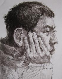 2010-2011年天津美术学院素描优秀试卷135（艺术设计、工业设计、动画）