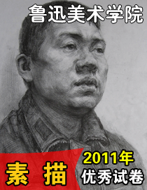 2011年鲁迅美术学院素描优秀试卷