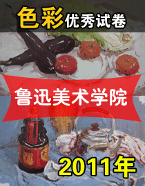 2011年鲁迅美术学院色彩优秀试卷