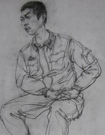 鲁迅美术学院2011年速写优秀试卷12