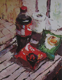湖北美术学院2011年色彩优秀试卷2