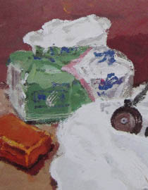 湖北美术学院2011年色彩优秀试卷9