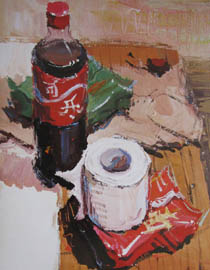 湖北美术学院2011年色彩优秀试卷13