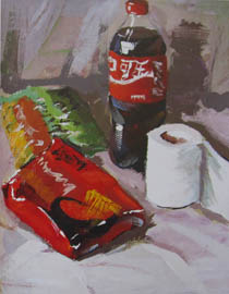 湖北美术学院2011年色彩优秀试卷95