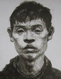 湖北美术学院2011年素描优秀试卷4
