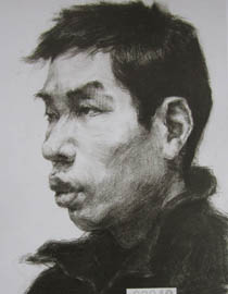 湖北美术学院2011年素描优秀试卷9