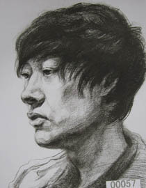 湖北美术学院2011年素描优秀试卷27