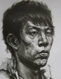 湖北美术学院2011年素描优秀试卷12