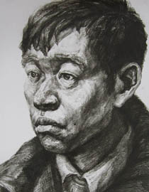 湖北美术学院2011年素描优秀试卷33