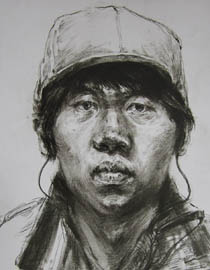 湖北美术学院2011年素描优秀试卷34