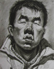 湖北美术学院2011年素描优秀试卷36