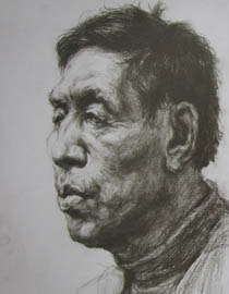 湖北美术学院2011年素描优秀试卷42