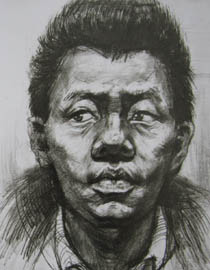 湖北美术学院2011年素描优秀试卷43