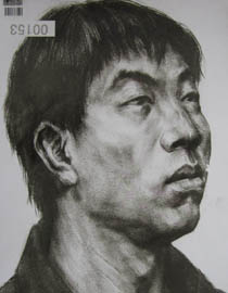 湖北美术学院2011年素描优秀试卷14