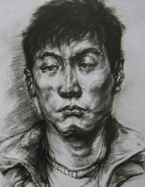 湖北美术学院2011年素描优秀试卷47