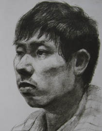 湖北美术学院2011年素描优秀试卷53
