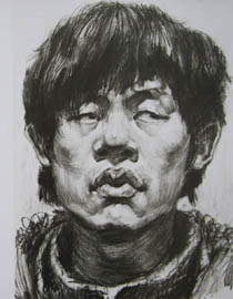 湖北美术学院2011年素描优秀试卷55
