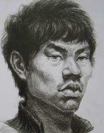 湖北美术学院2011年素描优秀试卷65