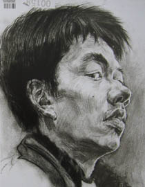 湖北美术学院2011年素描优秀试卷75