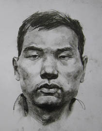 湖北美术学院2011年素描优秀试卷79