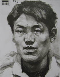 湖北美术学院2011年素描优秀试卷81